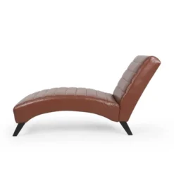 Stillmore Contemporary Channel Stitch Chaise Lounge - Christopher Knight Home -Christopher Knight Home GUEST c066ca81 6306 4b91 a02e 52b9797d7d86