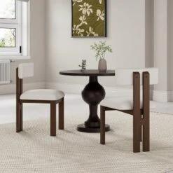 Christopher Knight Home Astura Iron Frame Upholstered Dining Chairs (Set Of 2) -Christopher Knight Home GUEST c2333273 ab32 4354 8ffb 8f435b4319b8