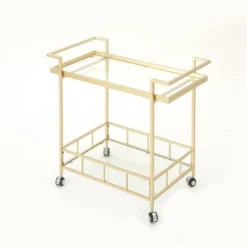 Ambrose Industrial Bar Cart - Christopher Knight Home -Christopher Knight Home GUEST c2724277 8b12 4437 bec3 e35f69890deb