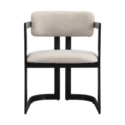 Christopher Knight Home Celica Modern Faux Wood Finish Upholstered Metal Dining Chairs (Set Of 2) -Christopher Knight Home GUEST c34f0069 9722 4c17 9ca0 73e39ec5e143