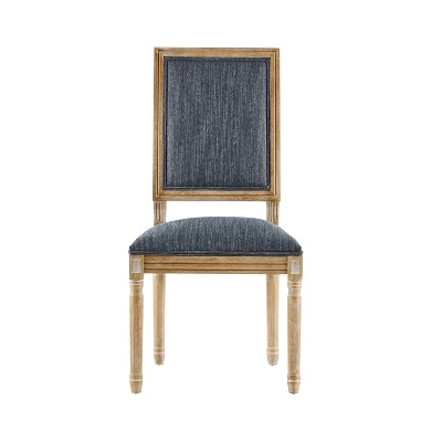 Christopher Knight Home Carina French Country Rubberwood Upholstered Dining Chair (Set Of 4) 5 Christopher Knight Home Carina French Country Rubberwood Upholstered Dining Chair (Set Of 4) - Image 3