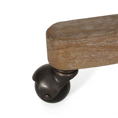 Sandine Rustic Upholstered Swivel Office Chair - Christopher Knight Home 9 Sandine Rustic Upholstered Swivel Office Chair - Christopher Knight Home - Image 7