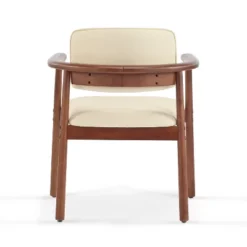 Christopher Knight Home Contemporary Jessica Rubberwood Faux Leather Upholstered Dining Chairs (Set Of 2) -Christopher Knight Home GUEST c8201cec 3cc1 499e b1b7 5af605d80b02