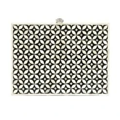 Benewah Handcrafted Boho 3 Drawer Mango Wood Nightstand Dark Walnut/Black/White - Christopher Knight Home -Christopher Knight Home GUEST c8ea3c99 d270 4d34 9835 b5edf2e7e7db