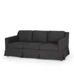Arrastra Contemporary Fabric 3 Seater Sofa With Skirt - Christopher Knight Home 27 Arrastra Contemporary Fabric 3 Seater Sofa With Skirt - Christopher Knight Home -Christopher Knight Home GUEST ca43ae3d 22b4 4e94 8257 754624c7baa0