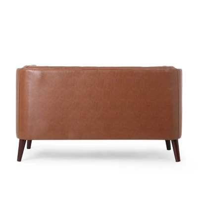 Holasek Contemporary Upholstered Tufted Loveseat - Christopher Knight Home 7 Holasek Contemporary Upholstered Tufted Loveseat - Christopher Knight Home - Image 5