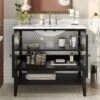 Christopher Knight Home Birgit 36" Modern Bathroom Vanity With Ceramic Sink And Adjustable Shelf -Christopher Knight Home GUEST cf416114 c1a4 4320 aee5 12ae9de70492
