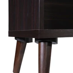 77.32" Elouera Mid Century Bookcase Walnut - Christopher Knight Home -Christopher Knight Home GUEST d288fddd b709 4e51 94e0 b755fbdb322b