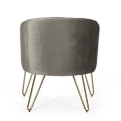 Grelton Modern Glam Velvet Club Chair With Hairpin Legs - Christopher Knight Home 16 Grelton Modern Glam Velvet Club Chair With Hairpin Legs - Christopher Knight Home -Christopher Knight Home GUEST d2b5ea5a 6824 4485 8636 0e620a62ed8b