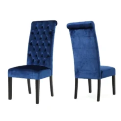 Set Of 2 Leorah Tall Back Tufted Dining Chair - Christopher Knight Home 13 Set Of 2 Leorah Tall Back Tufted Dining Chair - Christopher Knight Home -Christopher Knight Home GUEST d32a2703 7938 4ab3 9d82 51fac1b1b041