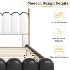 Christopher Knight Home Caitria Contemporary Faux Leather Platform Bed With Headboard And Footboard 11 Christopher Knight Home Caitria Contemporary Faux Leather Platform Bed With Headboard And Footboard -Christopher Knight Home GUEST d7605e96 ebdf 449e ac62 ecefe89dc409