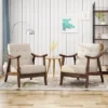 Set Of 2 Chabani Mid-Century Modern Accent Chair - Christopher Knight Home -Christopher Knight Home GUEST d9c35496 4fd6 4374 884c bf190dde399a
