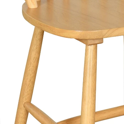 Christopher Knight Home Jafet Farmhouse High Back Spindle Dining Armless Chairs (Set Of 2) 8 Christopher Knight Home Jafet Farmhouse High Back Spindle Dining Armless Chairs (Set Of 2) - Image 6