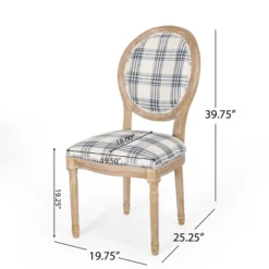 Set Of 4 Phinnaeus French Country Fabric Dining Chairs - Christopher Knight Home -Christopher Knight Home GUEST da403032 fb7f 412c b77c e4bcdec8d427 1