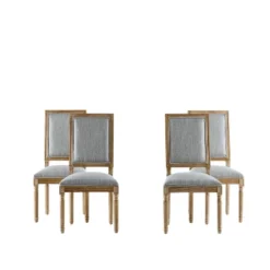 Christopher Knight Home Carina French Country Rubberwood Upholstered Dining Chair (Set Of 4) 22 Christopher Knight Home Carina French Country Rubberwood Upholstered Dining Chair (Set Of 4) -Christopher Knight Home GUEST da408fe3 c9fb 42c1 bb5c f58323305dac