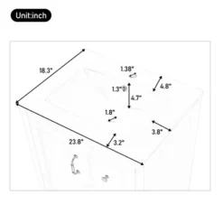 Christopher Knight Home Feldspar Vintage 24" Freestanding Bathroom Vanity With Ceramic Sink -Christopher Knight Home GUEST db20eef0 f51d 42fc bae0 f8673f632044