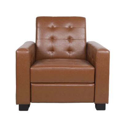 Craigue Contemporary Tufted Faux Leather Pushback Recliner - Christopher Knight Home 12 Craigue Contemporary Tufted Faux Leather Pushback Recliner - Christopher Knight Home - Image 10