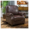 Torreon Faux Leather Recliner Club Chair Dark Brown - Christopher Knight Home -Christopher Knight Home GUEST dbb2ceec 3d5f 4c2e b845 cf67de903374