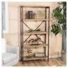 Perth 68.5" 5-Shelf Industrial Bookcase Antique - Christopher Knight Home -Christopher Knight Home GUEST dbc776d7 d476 427e b676 6a5293721127
