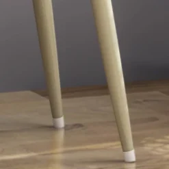 Dehaviland Modern Wood Vanity Table White/Champagne Gold - Christopher Knight Home -Christopher Knight Home GUEST dbce7e6c 2c3a 413f b73d dcf0fba70ef6