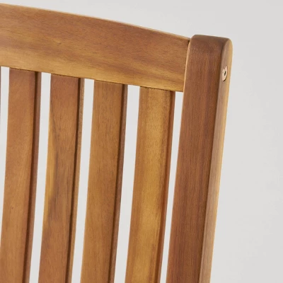 Arcadia 2pk Acacia Wood Rocking Chair Teak - Christopher Knight Home 4 Arcadia 2pk Acacia Wood Rocking Chair Teak - Christopher Knight Home - Image 2