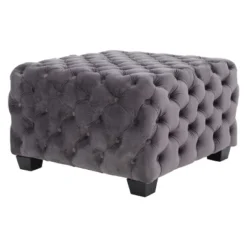 Jaymee New Velvet Ottoman - Christopher Knight Home -Christopher Knight Home GUEST dc327dab 674e 423f 82f1 cb5ac6f7ab99