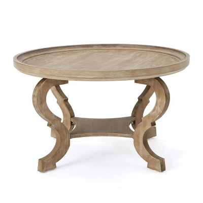 Althea Circular Coffee Table - Christopher Knight Home 7 Althea Circular Coffee Table - Christopher Knight Home - Image 5