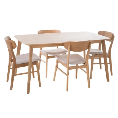 5pc Lucious 60" Dining Set - Christopher Knight Home 7 5pc Lucious 60" Dining Set - Christopher Knight Home - Image 5
