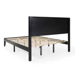 Queen Edgecombe Wooden Low-Profile Platform Bed - Christopher Knight Home -Christopher Knight Home GUEST df536b7f 703f 4157 9d4a fca7f46042b1