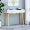 Pickford Mid-Century Modern 2 Drawer Console Table Matte White - Christopher Knight Home