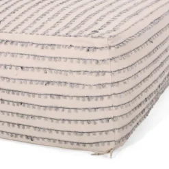 Gaddie Boho Rectangular Bean Bag Ottoman White/Gray/Black - Christopher Knight Home 11 Gaddie Boho Rectangular Bean Bag Ottoman White/Gray/Black - Christopher Knight Home -Christopher Knight Home GUEST e3444652 3376 4582 819c 7ba37e680a05