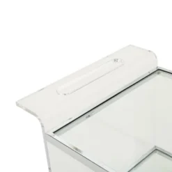 Yves Acrylic Bar Trolley Clear - Christopher Knight Home -Christopher Knight Home GUEST e36ee3a8 35fa 4729 b14b a8598c1d2f60