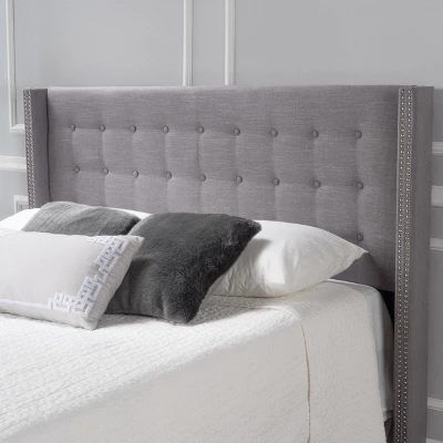 California/King Kendrah Headboard Dark Gray - Christopher Knight Home 3 California/King Kendrah Headboard Dark Gray - Christopher Knight Home