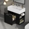 Christopher Knight Home Emilee Modern 21.8" Wall-Mounted Floating Bathroom Vanity With Ceramic Sink -Christopher Knight Home GUEST e4c8896a 59e1 4260 888e d95a7095dd7c