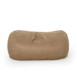 6.5' Inkom Modern Microfiber Pastel Bean Bag - Christopher Knight Home -Christopher Knight Home GUEST e65abe22 264a 4827 b56e 5af67d4f948b