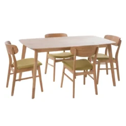 5pc Lucious 60" Dining Set - Christopher Knight Home 14 5pc Lucious 60" Dining Set - Christopher Knight Home -Christopher Knight Home GUEST e77a2488 265c 46a6 a46c 5958772c6fb3
