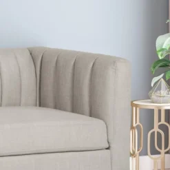 Humbolt Contemporary Channel Stitched Sofa Beige - Christopher Knight Home -Christopher Knight Home GUEST e7a0e803 9b08 473b a059 dd70825b28a5