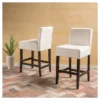 Set Of 2 26" Lopez Fabric Counter Height Barstools - Christopher Knight Home 1 Set Of 2 26" Lopez Fabric Counter Height Barstools - Christopher Knight Home -Christopher Knight Home GUEST e7bf5025 9712 4bec 9662 365046a08608