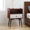 Burnett Mid Century Modern Side Table Brown - Christopher Knight Home -Christopher Knight Home GUEST e9aa9ea2 37a2 4e31 a3b0 0ad49a288e1a