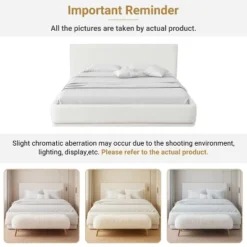 Christopher Knight Home Berry Modern Minimalist Velvet Upholstered Wood Platform Bed -Christopher Knight Home GUEST eb97d7a4 08a7 4758 9a9c cb8a4dd22e4f 1