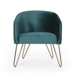 Grelton Modern Glam Velvet Club Chair With Hairpin Legs - Christopher Knight Home 21 Grelton Modern Glam Velvet Club Chair With Hairpin Legs - Christopher Knight Home -Christopher Knight Home GUEST ecc4b2eb 7bce 4df9 9435 e7f35e861986