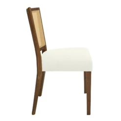 Christopher Knight Home Hassan Rubberwood Upholstered Dining Chairs With Cane Webbing(Set Of 2) 18 Christopher Knight Home Hassan Rubberwood Upholstered Dining Chairs With Cane Webbing(Set Of 2) -Christopher Knight Home GUEST ed358a49 3fa2 4e72 b07d aa2ab4c9507e
