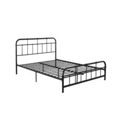 Queen Berthoud Industrial Iron Bed - Christopher Knight Home -Christopher Knight Home GUEST ef223469 3a86 4984 8254 67965a440a6d