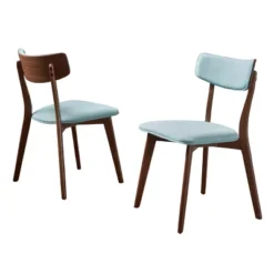 Set Of 2 Chazz Mid-Century Dining Chair - Christopher Knight Home -Christopher Knight Home GUEST efd22e81 a47d 4a6b b52b 2c2ac84a5426