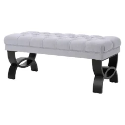 Scarlette Tufted Ottoman Bench - Christopher Knight Home -Christopher Knight Home GUEST f0f3a428 d7dc 42ae b408 bc611e5723ec