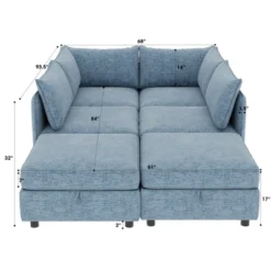 Christopher Knight Home Alvis Modular Chenille Storage U-Sofa -Christopher Knight Home GUEST f194737e 2d4c 4a7e 9f26 b0c084e8d07e