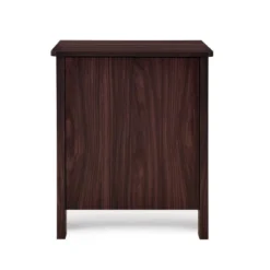 Olimont Contemporary 2 Drawer Nightstand Walnut - Christopher Knight Home -Christopher Knight Home GUEST f273f29d 84c3 44f3 8ecd 97cbc7d0bb1a 1