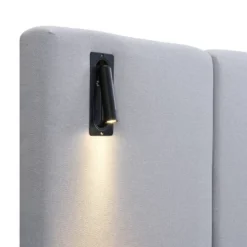 Christopher Knight Home Bertha Modern Upholstered Bed With Integrated Lights And Shelves -Christopher Knight Home GUEST f2e3f44e da9c 45e7 8230 c0ccabb01676