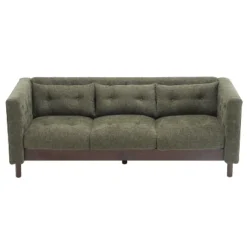 78"W Sofa Couch, Modern Upholstered 3-seater Sofa Chair With Tufted Design For Living Room -Christopher Knight Home -Christopher Knight Home GUEST f430fe7a f699 4635 b567 54fc00687e10