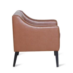 Deanna Contemporary Faux Leather Tufted Accent Chair - Christopher Knight Home -Christopher Knight Home GUEST f59796b6 bf60 48e9 ad02 d95fa5a83e2a